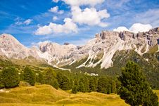 Dolomites Mountain Royalty Free Stock Images