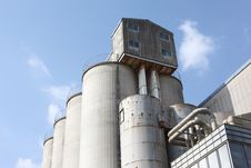 Industrial Storage Silo Stock Images