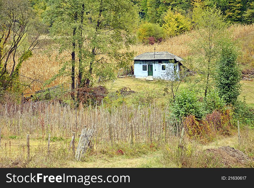 Generic transylvania house in Romania