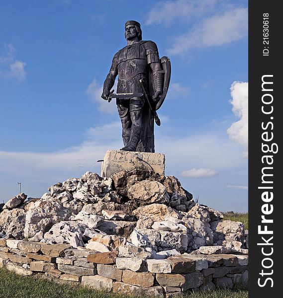 Monument tzar Kaloyan in Bulgaria, Arbanassi