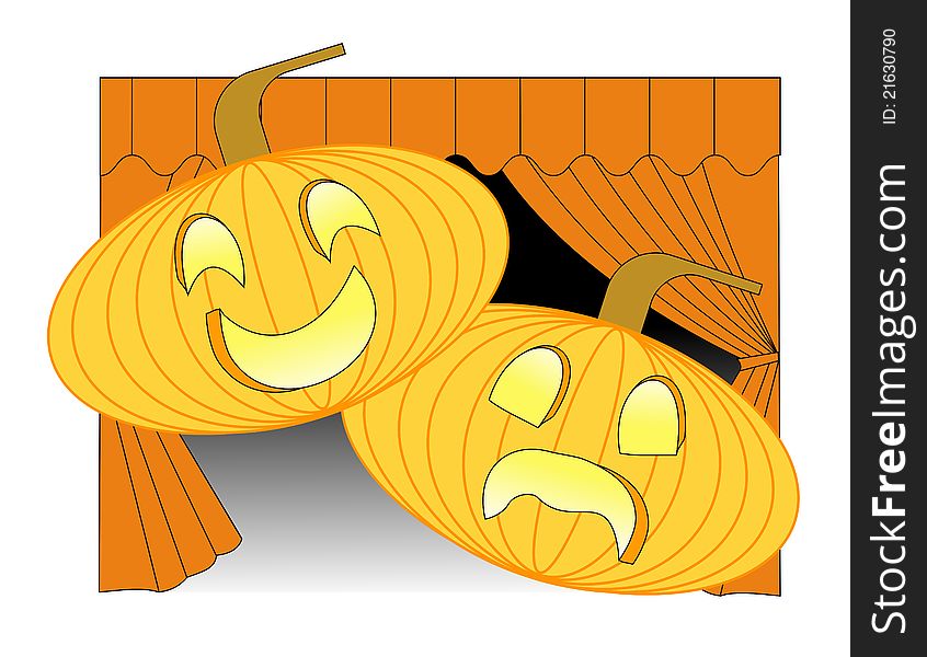 Theatrical Pumpkins