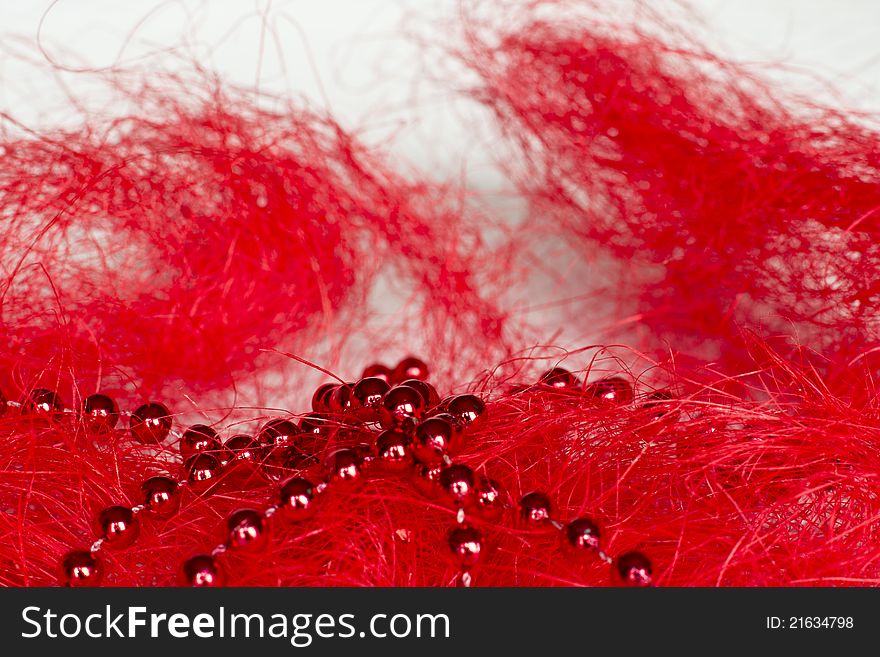 Red beads