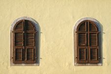 Wooden Windows Stock Photo Wooden Windows Stock Photo