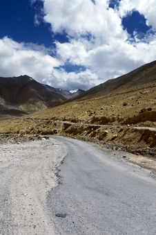 Road To Mountains. Himalayan Scenic Stock Photos Road To Mountains. Himalayan Scenic Stock Photos