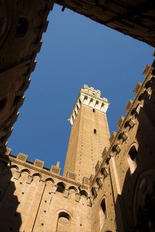 Torre Del Mangia Stock Image Torre Del Mangia Stock Image