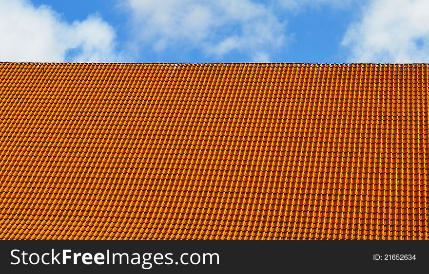 Rhythm of textures on sky