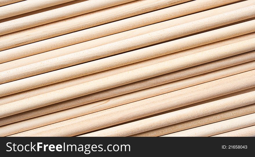 A frame of readymade wooden stick. A frame of readymade wooden stick