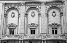 Exterior Of Old Historical Building Stock Photo