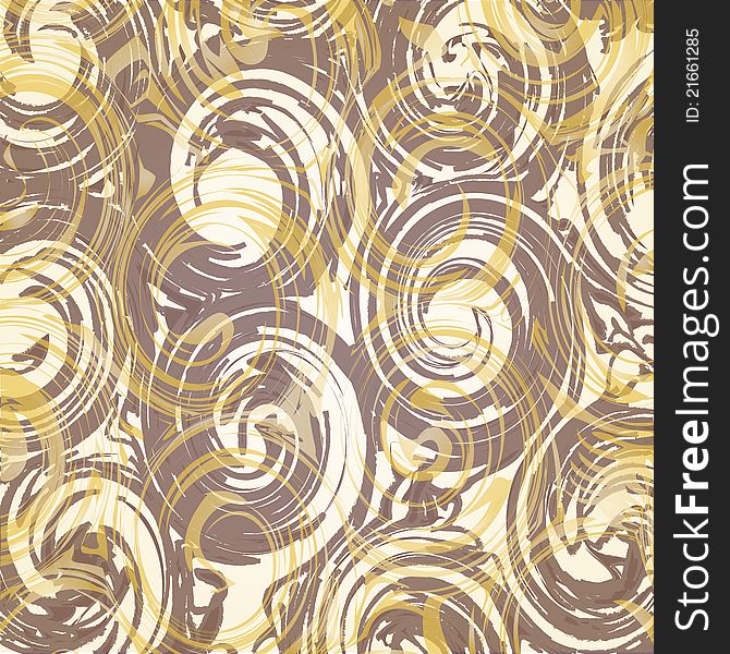 Abstract background with spirals, vector, illustration