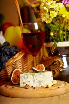 Wine And Cheese Still Life Royalty Free Stock Image Wine And Cheese Still Life Royalty Free Stock Image
