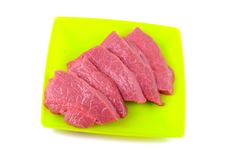 Raw Meat Stock Photo