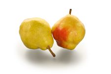 Two Pears Stock Images