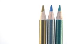 Pencil Crayons Royalty Free Stock Photos