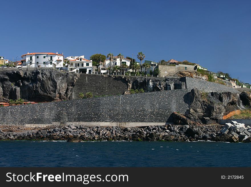 Fisherman village not far from Funchal, Madeira,