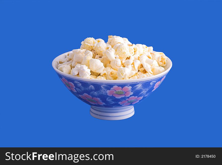 Popcorn Chinese still (on blue background)