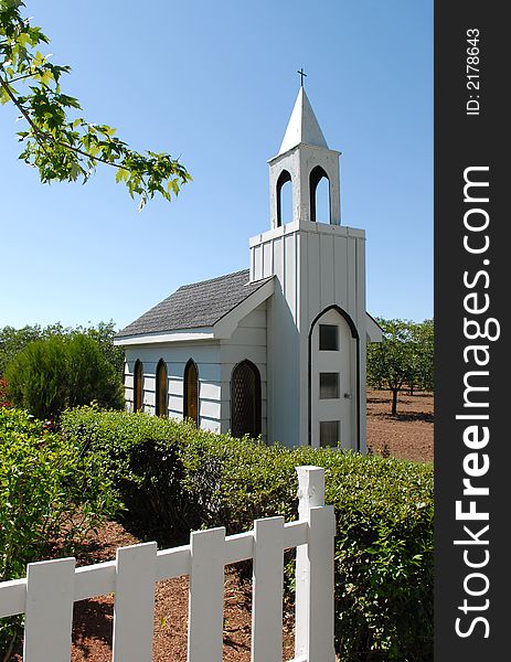 The smallest Christian church in the world. The smallest Christian church in the world