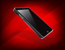 Touch Screen Cell Phone Stock Photography Touch Screen Cell Phone Stock Photography