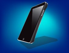 Touch Screen Cell Phone Royalty Free Stock Photo Touch Screen Cell Phone Royalty Free Stock Photo