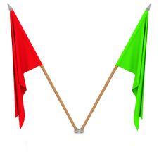 Two Flags Stock Photos Two Flags Stock Photos