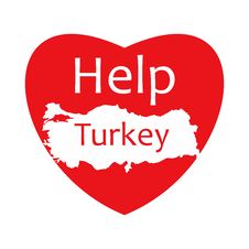 Help Turkey - Turkey Earthquake Royalty Free Stock Photos