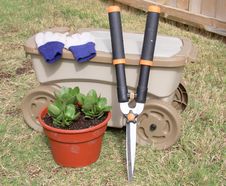 Garden Tools Royalty Free Stock Images Garden Tools Royalty Free Stock Images