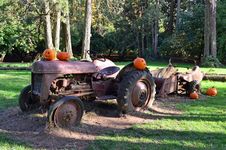 Antique Tractor Royalty Free Stock Photo Antique Tractor Royalty Free Stock Photo