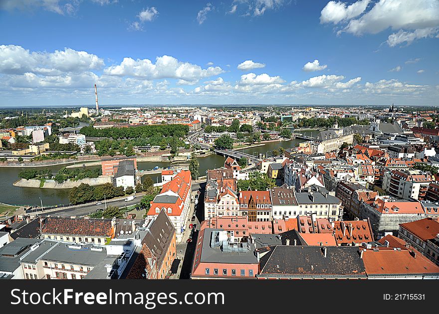 Image was taken on September 2011, view from St. Elizabeth Church Tower. Image was taken on September 2011, view from St. Elizabeth Church Tower