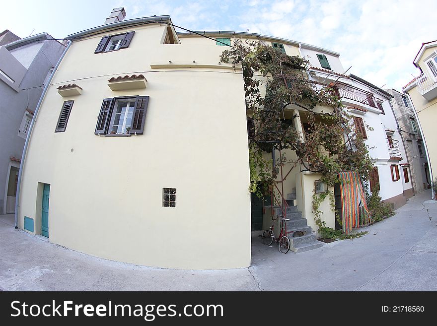 Beautiful town of Baska