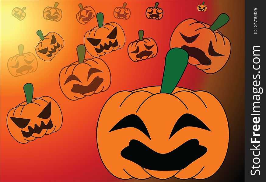 Illustration background for halloween festival. Illustration background for halloween festival