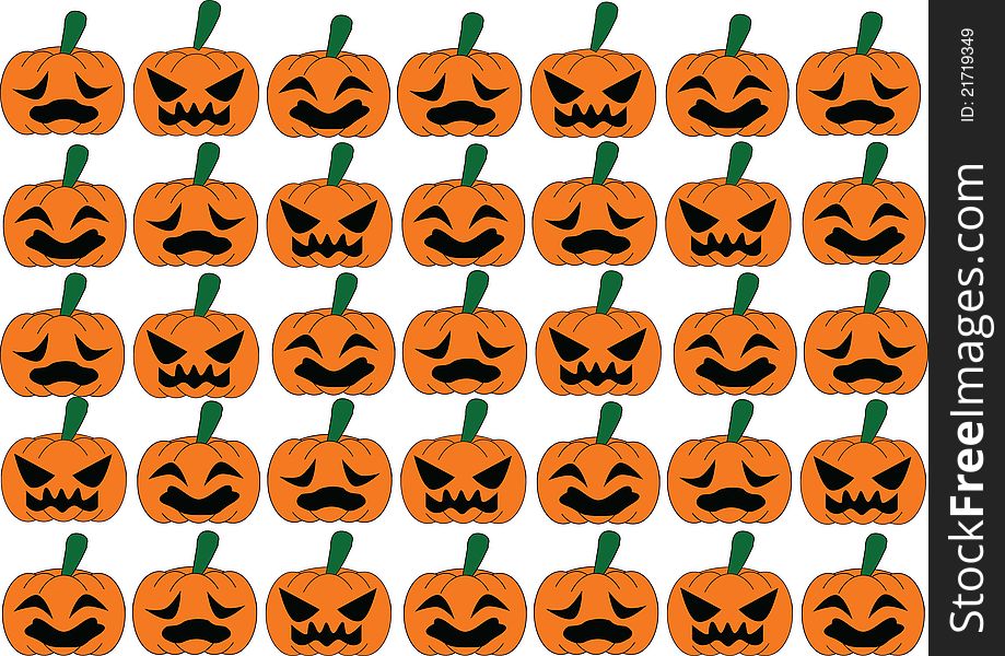 Halloween Concept Illustration Background