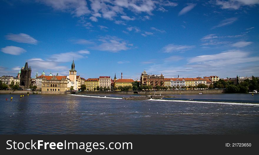 View of the old town of Prague (Stare Mesto), Czech Republic. View of the old town of Prague (Stare Mesto), Czech Republic