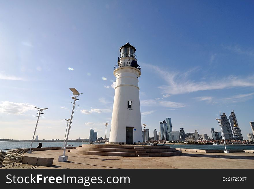 Lighthouse in the Qingdao Olympic Sailing Center