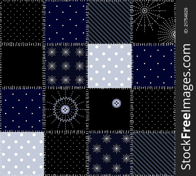 Snowflakes Patchwork