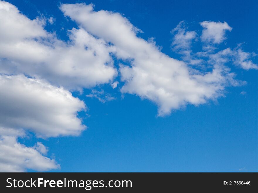 Blue Sky And White Clouds