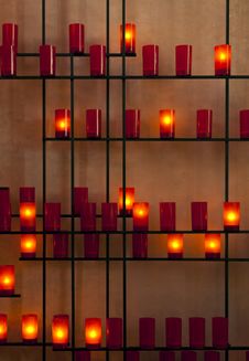 Offering Candles At Church Royalty Free Stock Photo Offering Candles At Church Royalty Free Stock Photo