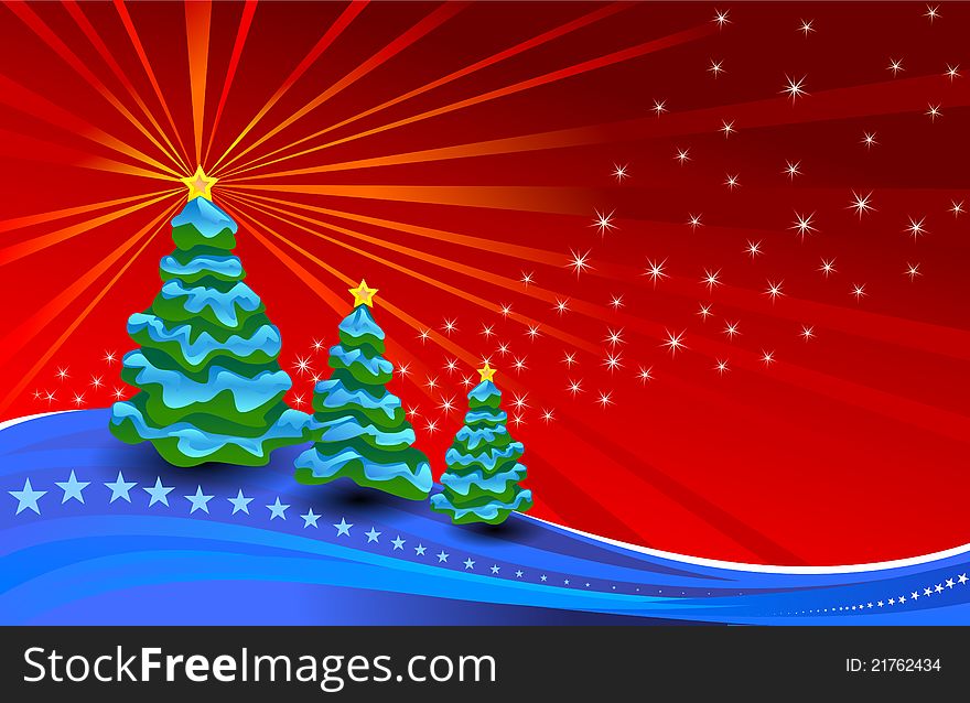 A beautiful Christmas and New Year background perfect for this season