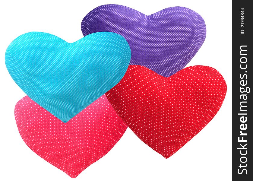 Heart Shape Cushions.