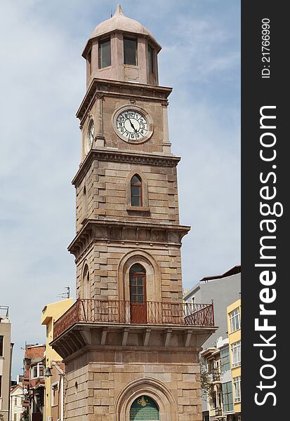 The Clock Tower in Canakkale, Turkey.
