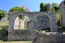Medieval Fortress - Ruins Royalty Free Stock Photos