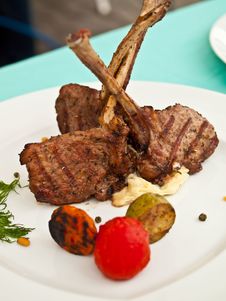Lamb Ribs Royalty Free Stock Images Lamb Ribs Royalty Free Stock Images