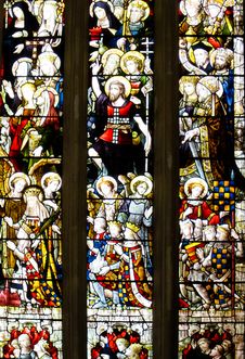 Stained Glass Window Stock Images