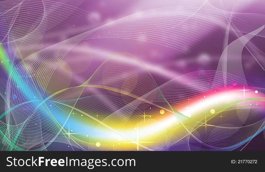 Color curved lines purple background. Color curved lines purple background