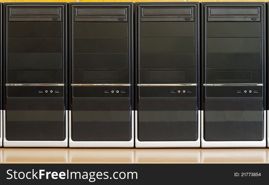 black computers case, image ideal for web and prin usage