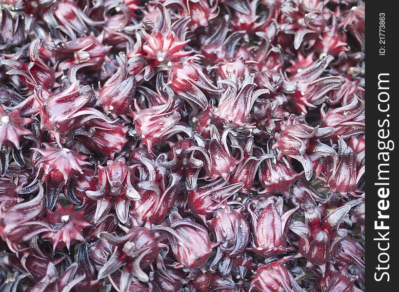 Pile of Roselle