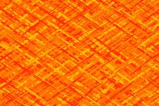 Orange Crossed Lines Pattern Stock Image