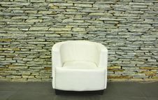 White Chair Royalty Free Stock Images