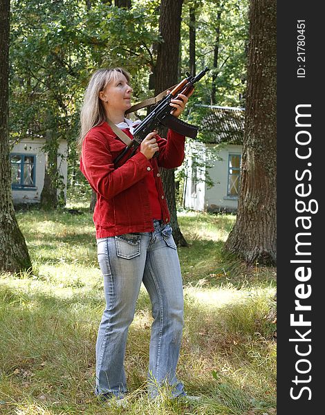 A Woman With A Kalashnikov