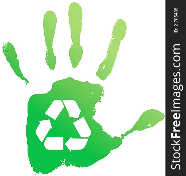 Handprint Recycle