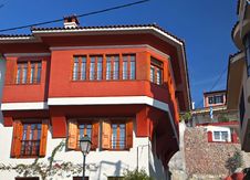 Traditional House At Thessaloniki, Greece Stock Images