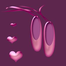 Ballet Slippers Stock Images Ballet Slippers Stock Images